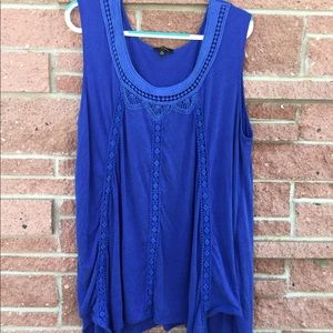 Cupid Woman Blue Tank Top